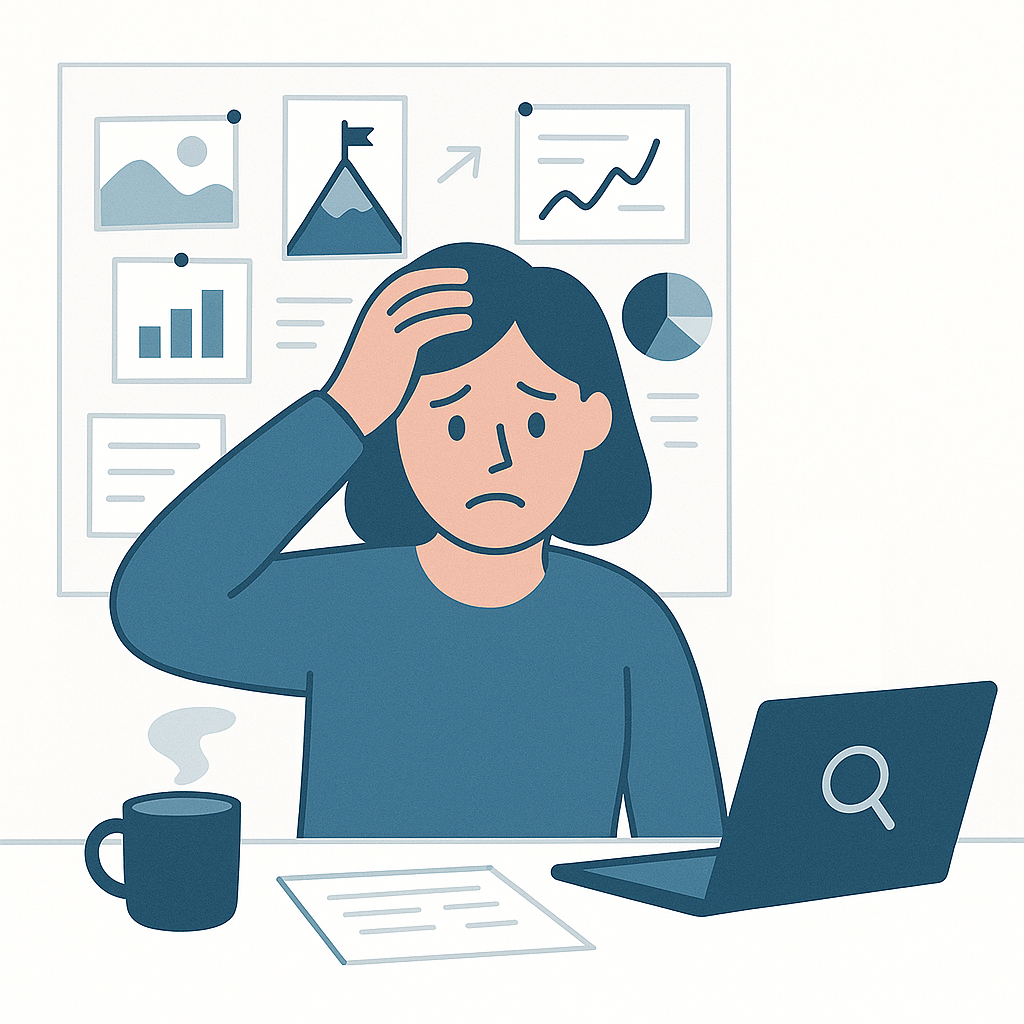 Career change overwhelm